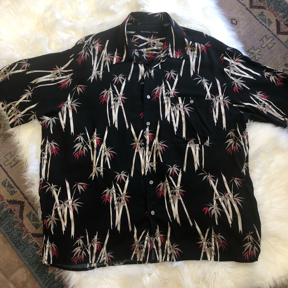 Men’s Natural Issue Hawaiian shirt - Picture 1 of 4